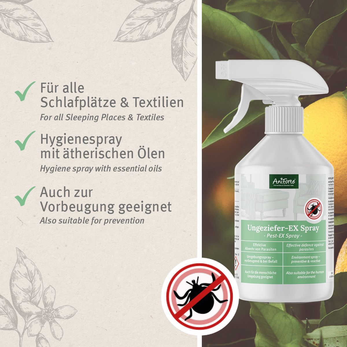 AniForte Ungeziefer-EX Spray 500 ml