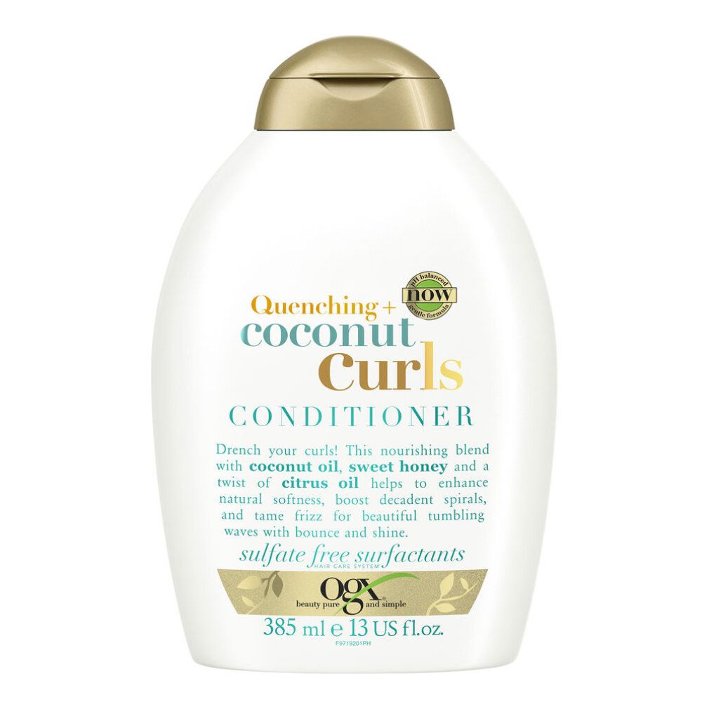 organix Pflegespülung Quenching + Coconut Curls Pflegespülung für lockiges Haar