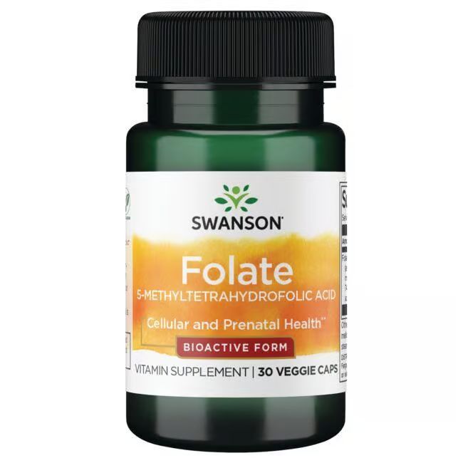 Swanson Folsäure 5-Mthf 400 mcg 30 Pc