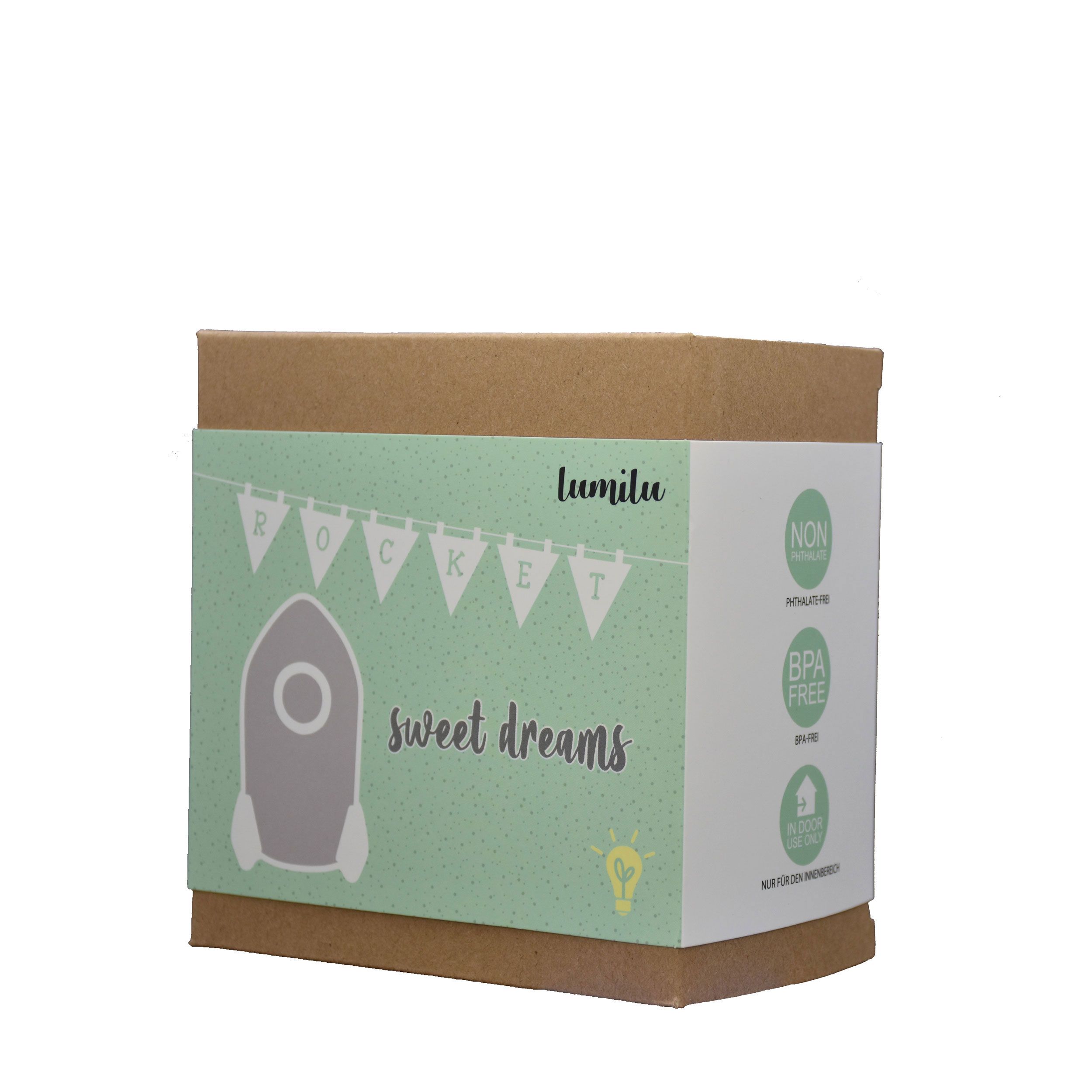 reer lumilu Sweet Dreams Rakete, Nachtlicht, LED, Timer