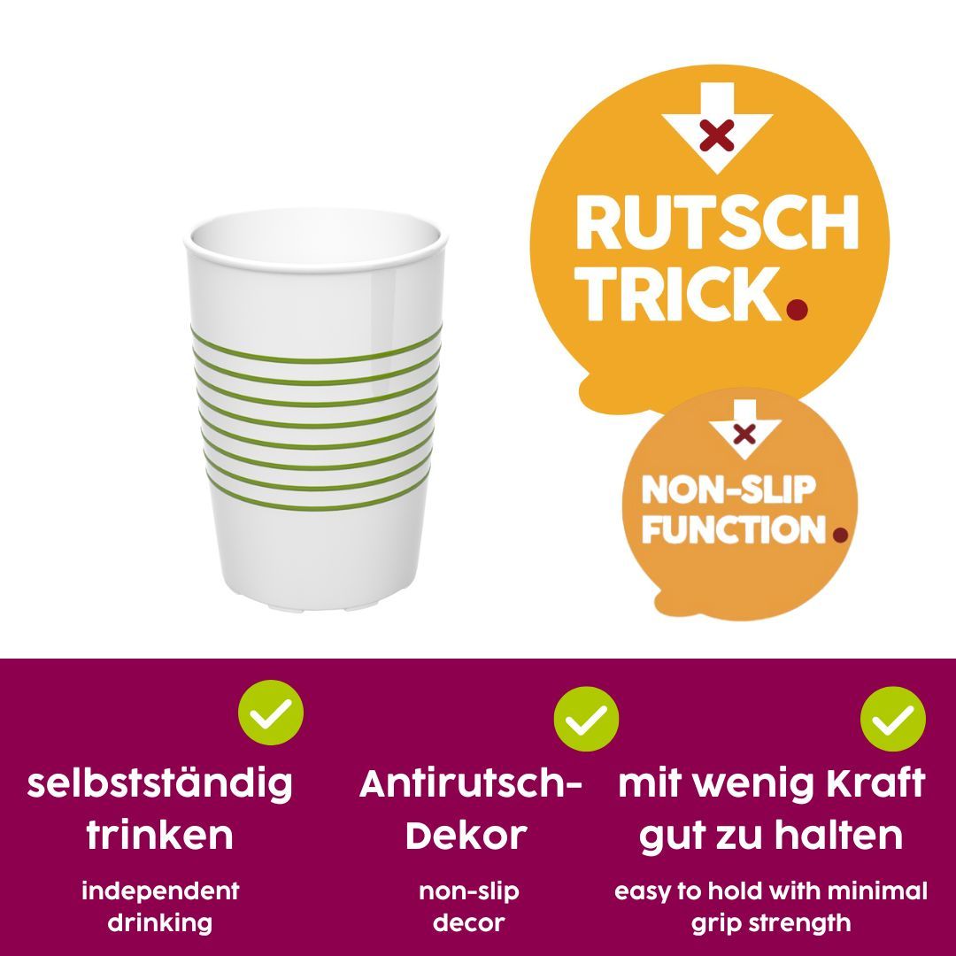 ORNAMIN Becher 830 Ringe rot