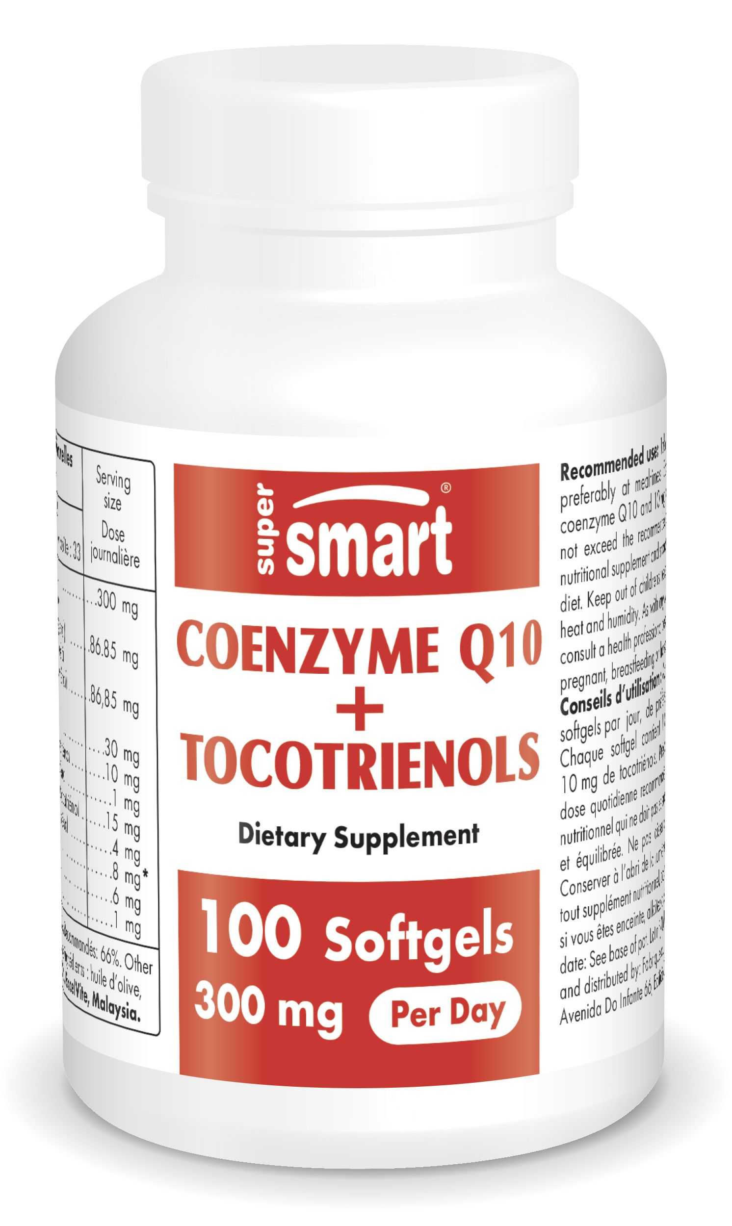 CoQ10 + Tocotrienole - SuperSmart