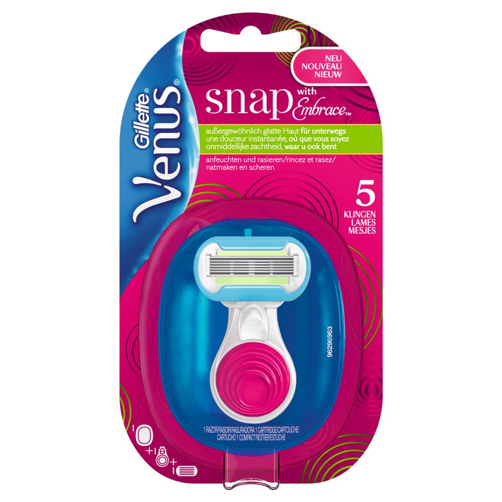 Gillette Venus - Nassrasierer für Frauen "Embrace Snap"