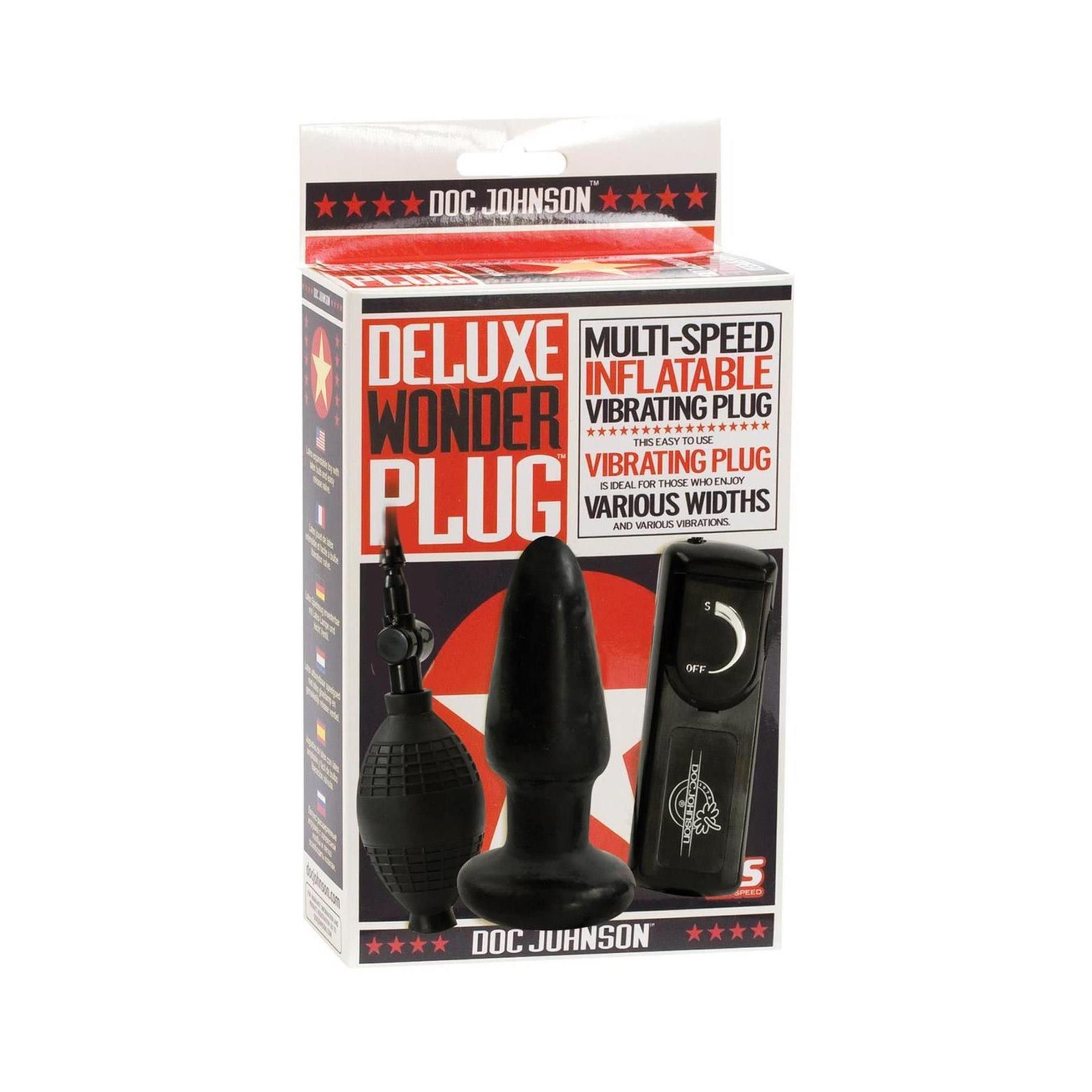 Doc Johnson - Deluxe Wonder - Butt Plug