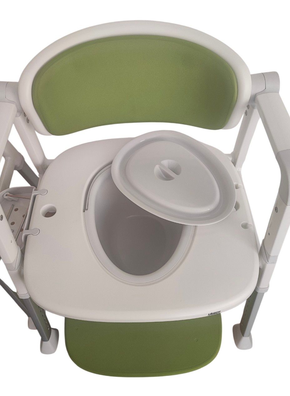 Versa Sitz- und Toilettenstuhl grün