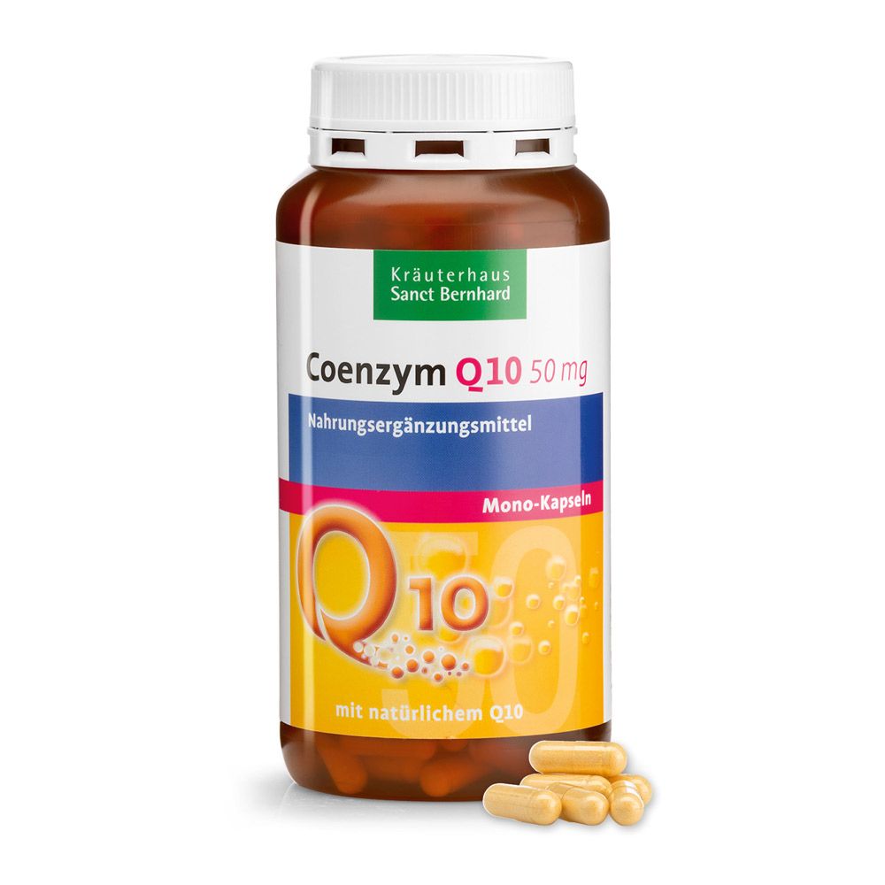 Sanct Bernhard Coenzym Q10 50 mg Mono-Kapseln