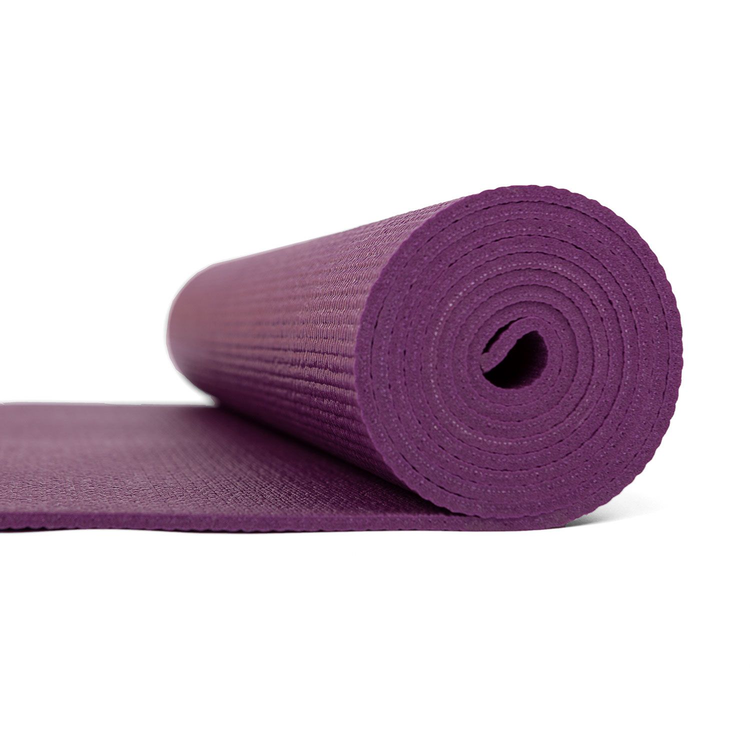 Yogamatte LEELA Collection AUBERGINE, Mandala LILA, PVC 896-MQ