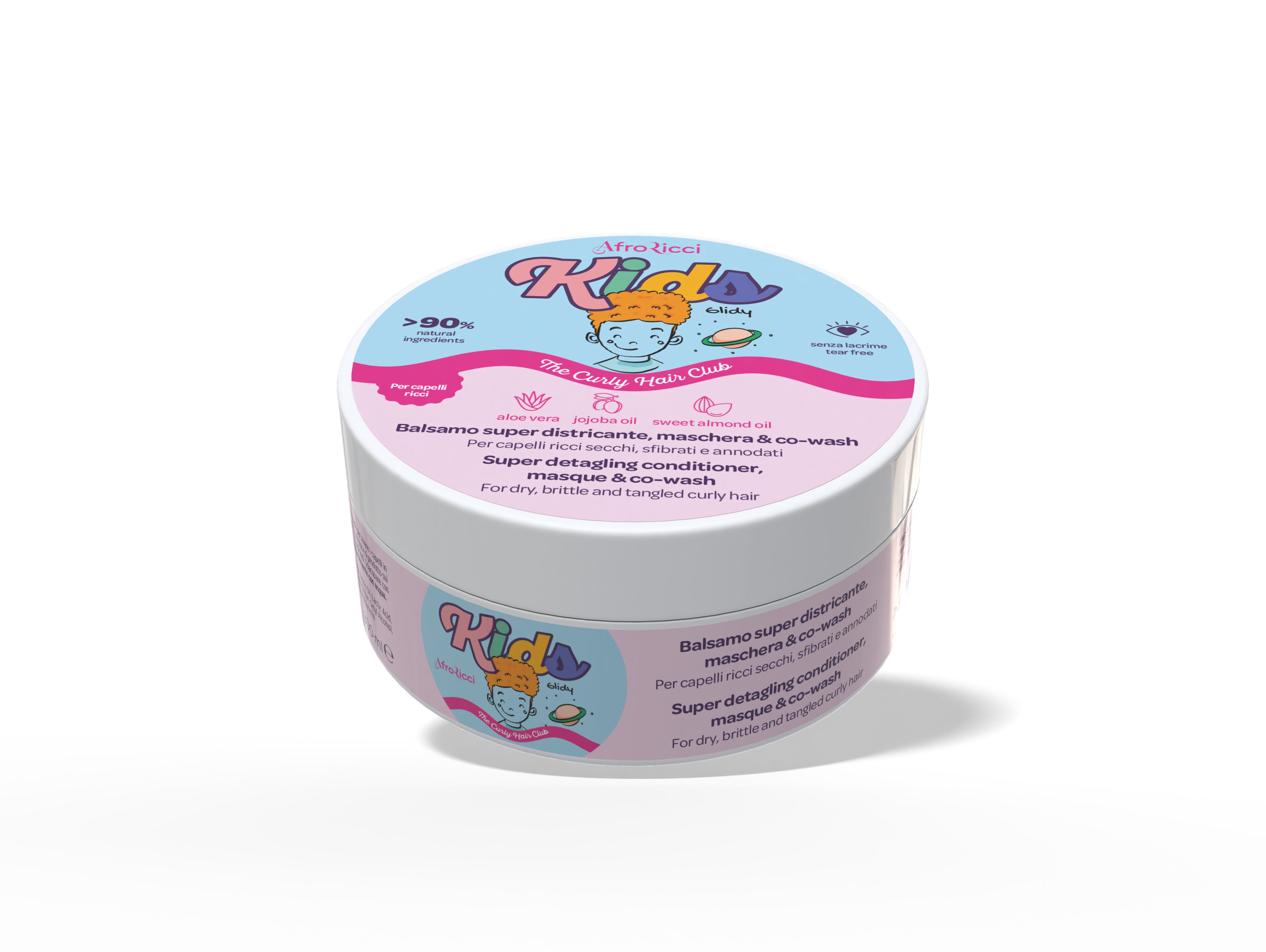 AfroRicci Kids Balsamo Super Districante, Maschera & Co-Wash 300ml