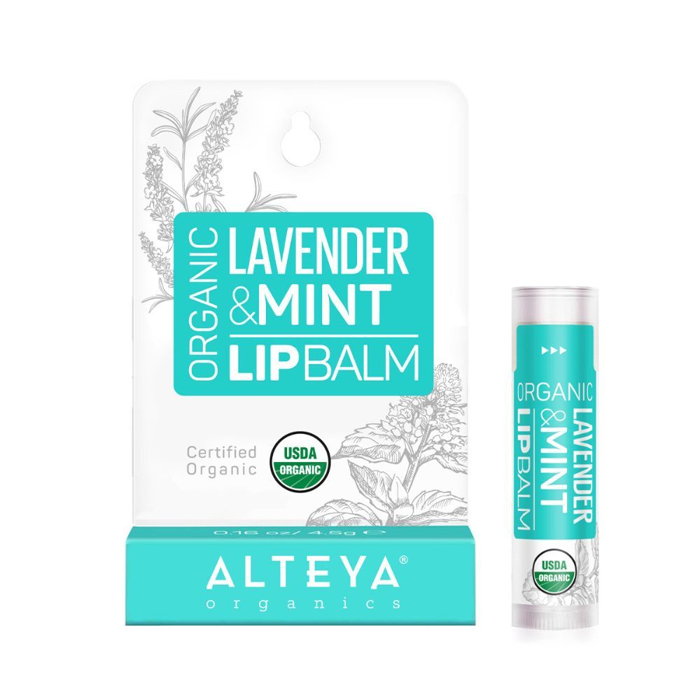 Alteya Organics Lippenbalsam mit Lavendel und Menthol