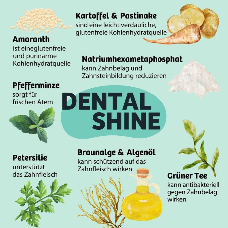 BugBell Weiche Hundeleckeri DentalShine - Mundgeruch & Zahnstein