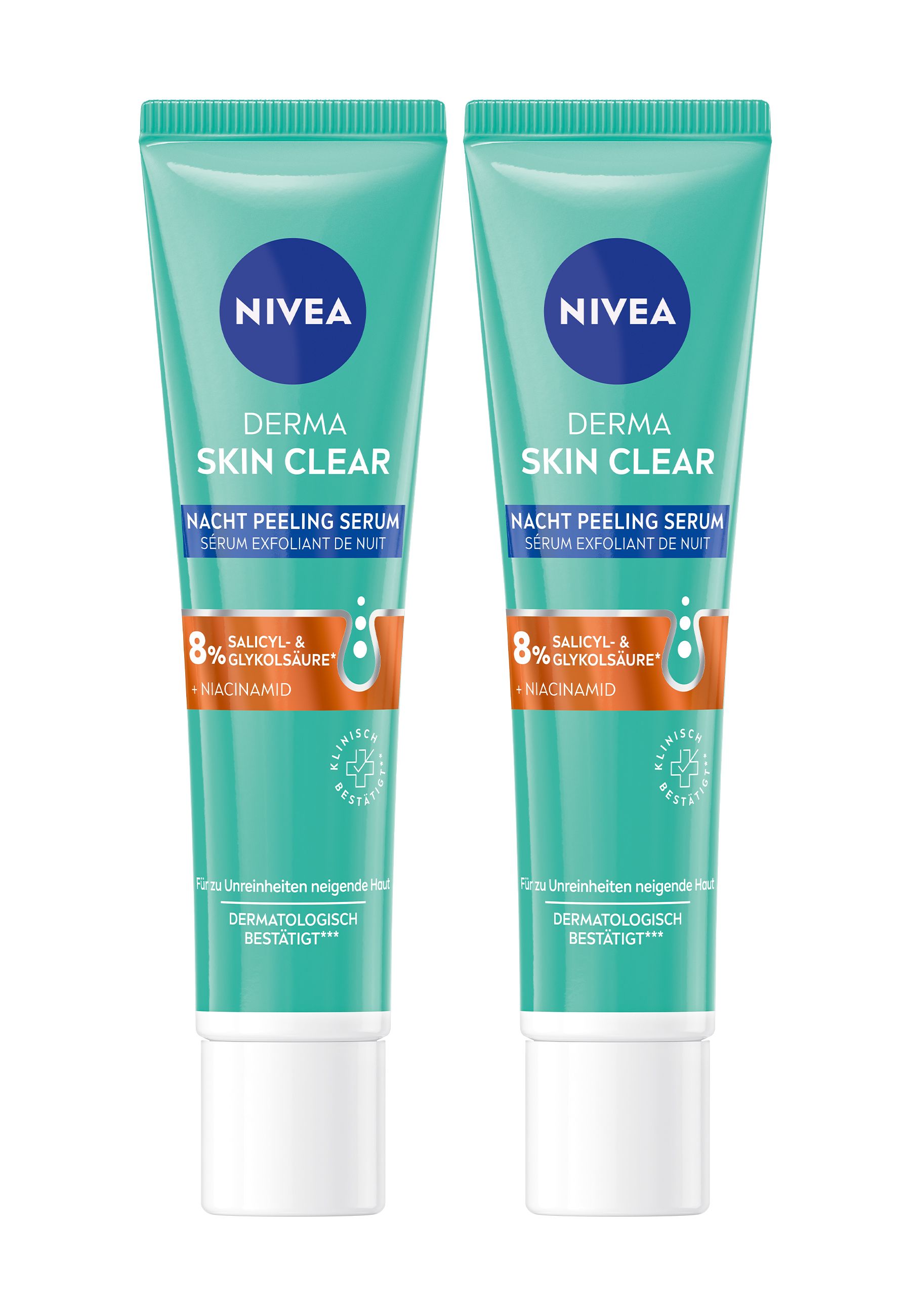 NIVEA Derma Skin Clear Nacht Peeling Serum
