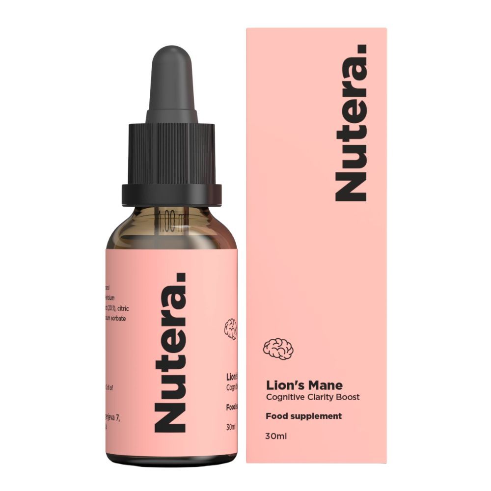 Nutera Löwenmähne Flüssigextrakt 20:1 – 40 % Beta-Glucane
