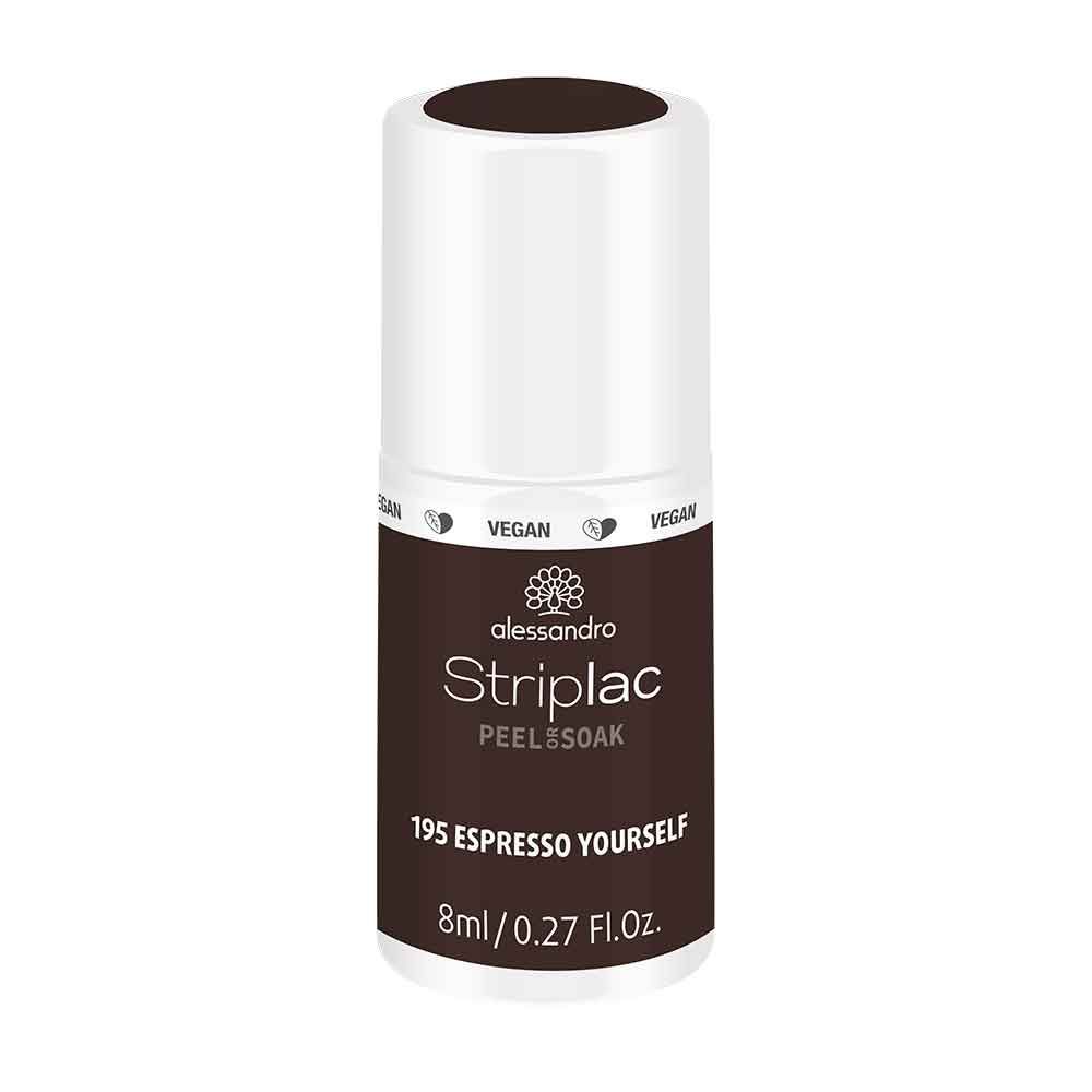 Alessandro International StripLac Peel or Soak 8 ml - 195 Espresso Yourself