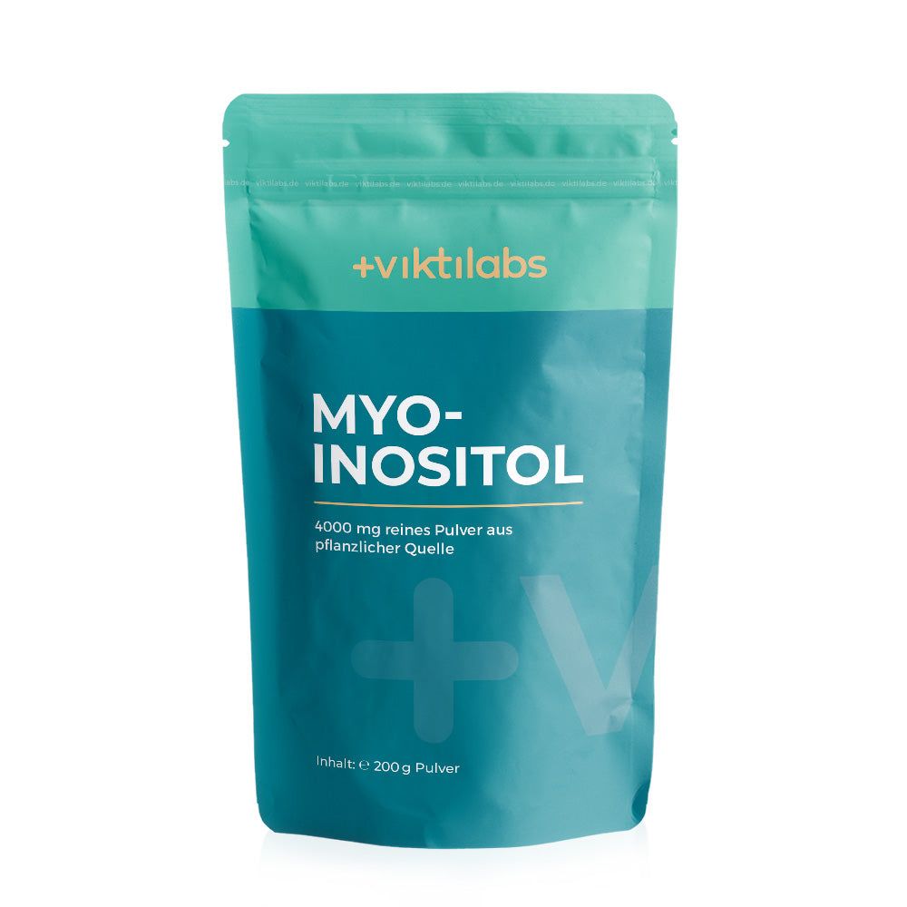 Viktilabs Myo-Inositol: 4000 mg in höchster Reinheit aus pflanzlicher Quelle 200 g Pulver