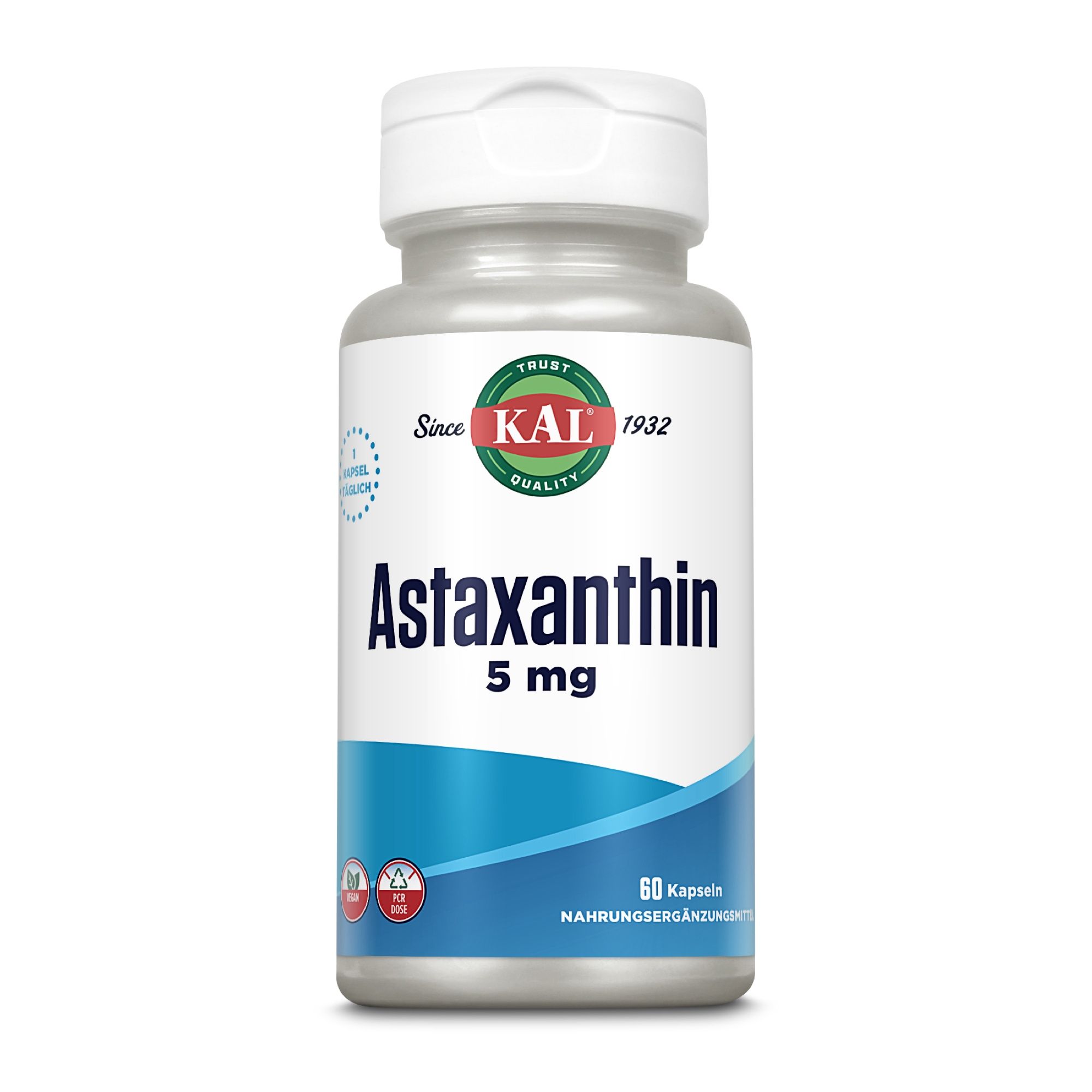 KAL Astaxanthin 5 mg 60 St Kapseln