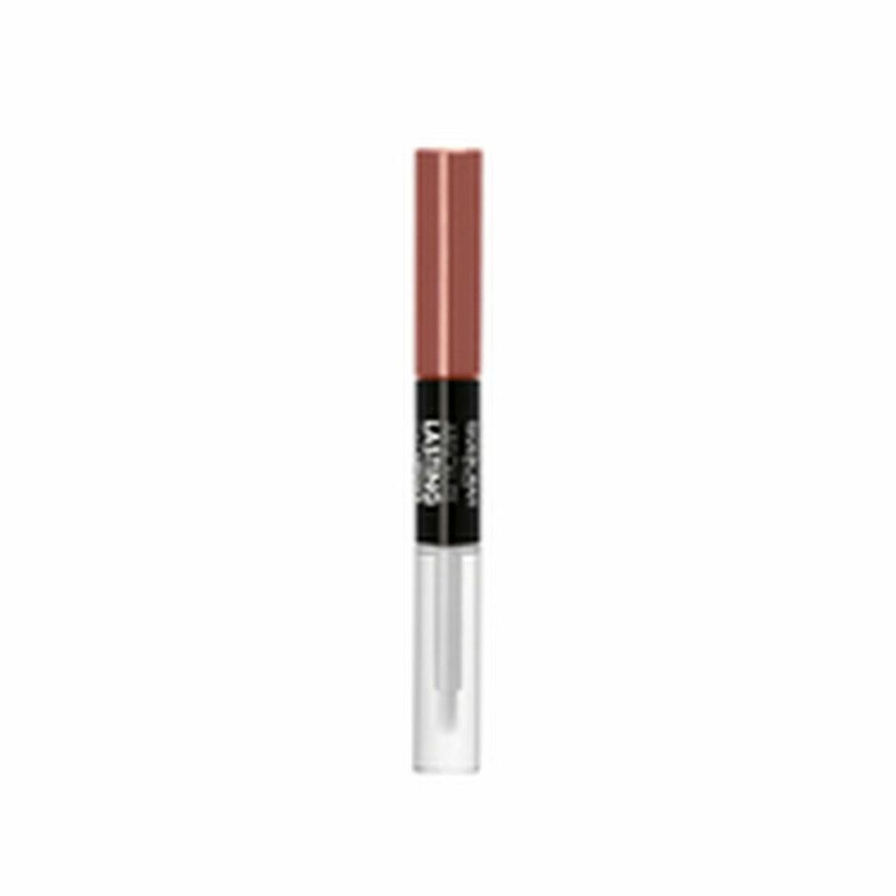 Deborah Milano Absolute Lasting Liquid Lipstick 09. Doppelendiger Lippenstift. Farbton: Braun. Schwarzer Mittelteil mit Schriftzug.