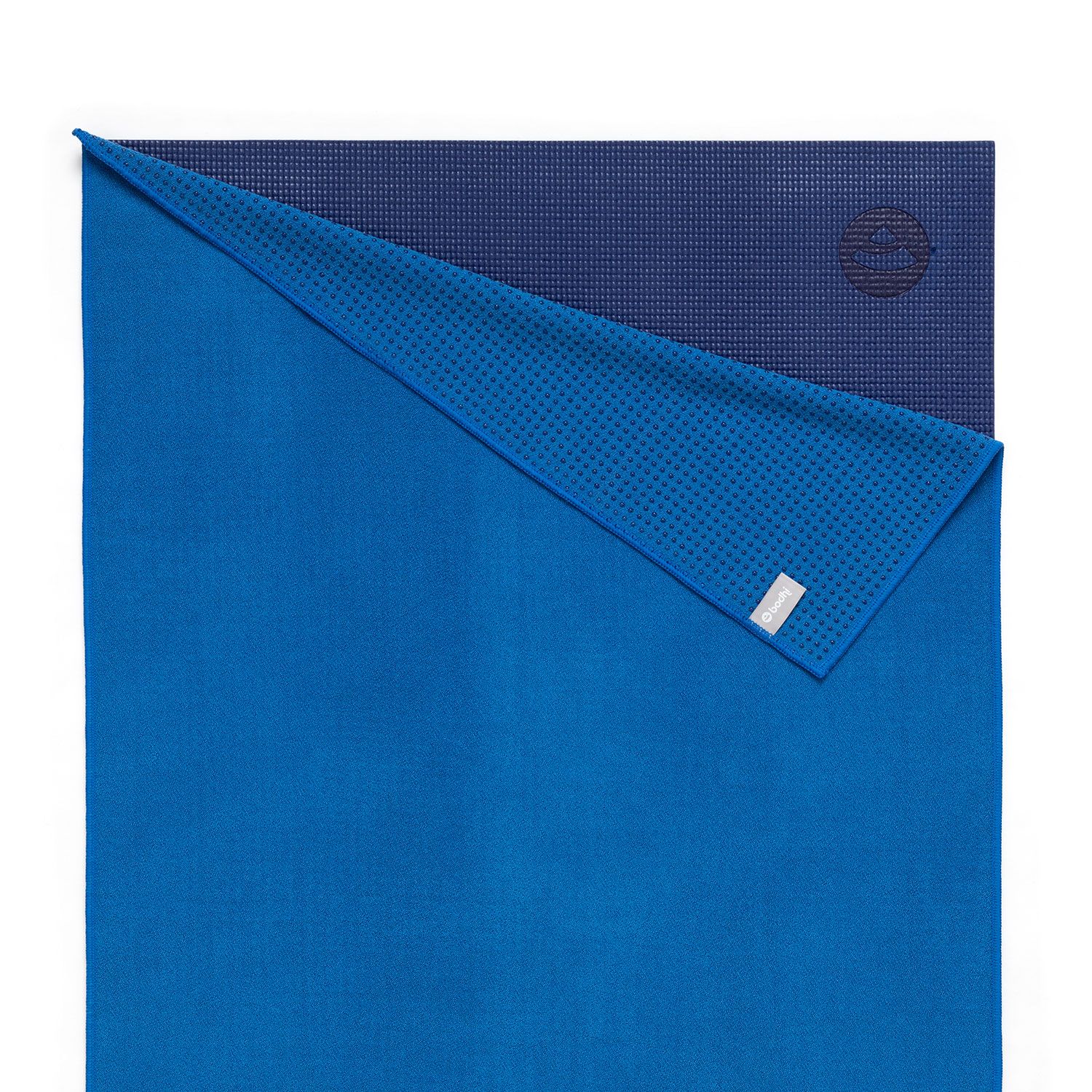 Grip² Yoga Towel mit Antirutschnoppen, blau 905-B