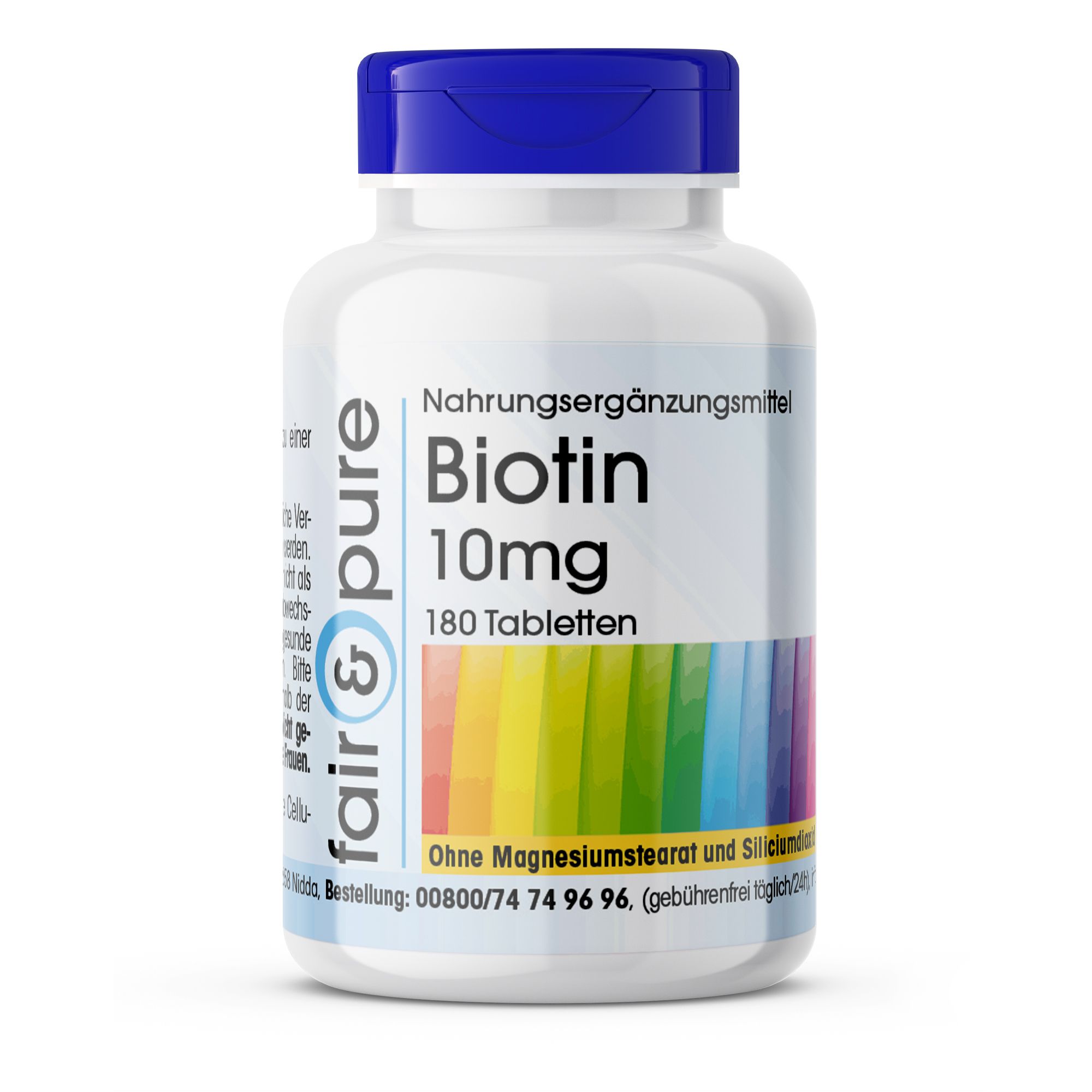 fair - pure | Biotin 10mg schluckfreundlich 180 St