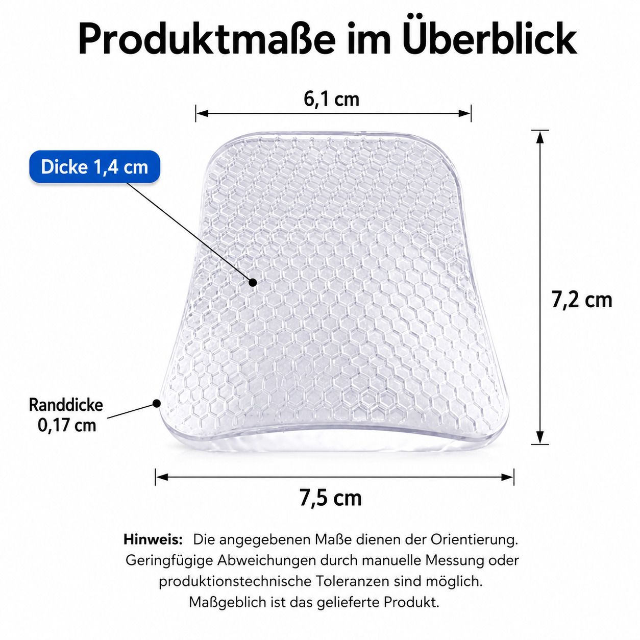 COOL-i Gel Fußgewölbe Pads, 2 Paar