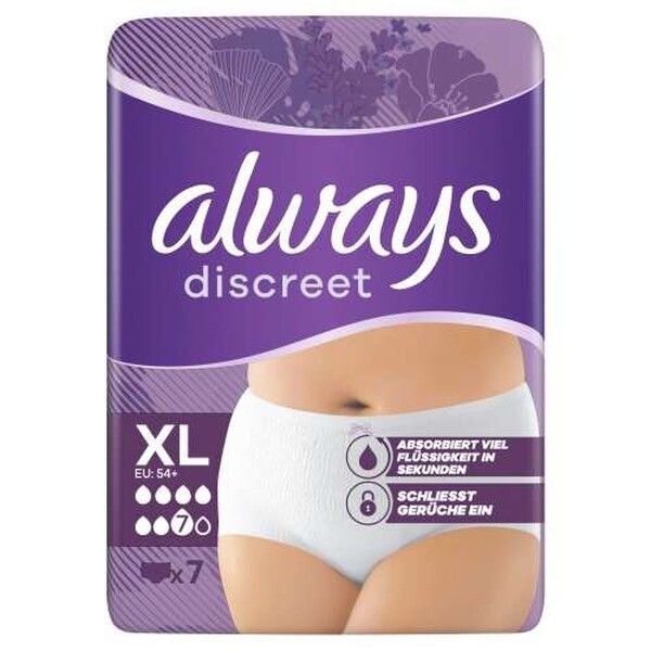 Always Discreet Inkontinenz-Höschen 7 St
