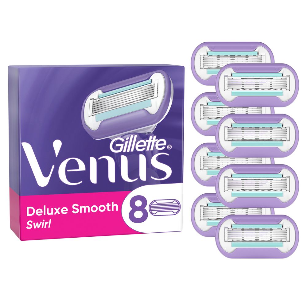 Gillette Venus - Ersatzklingen "Deluxe Smooth Swirl"