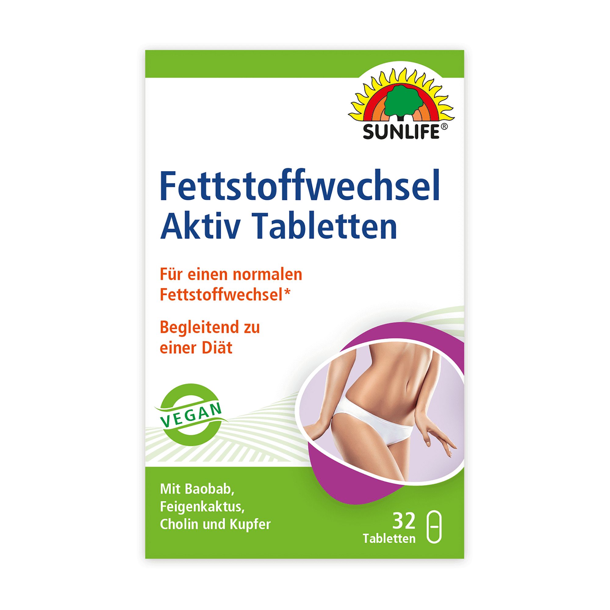 Sunlife Fettstoffwechsel Aktiv Tabletten