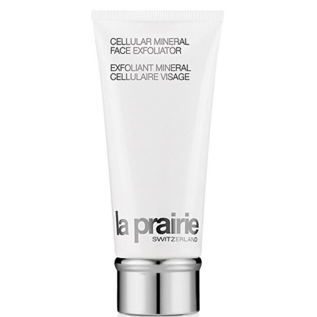 La Prairie Cellular Mineral Face Exfoliator Tube mit silbernem Verschluss.