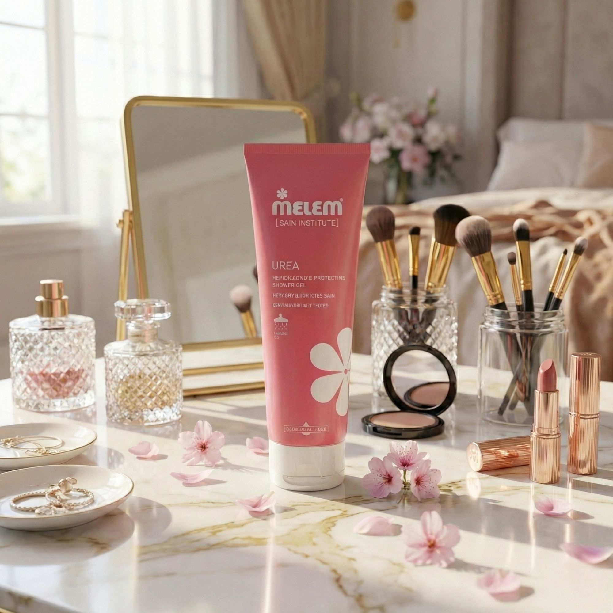 Melem Revitalisierendes Duschgel mit Urea