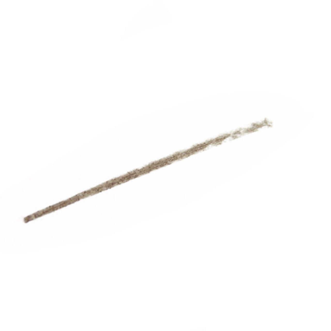 Strich von Sisley Phyto-Sourcils Design Augenbrauenstift. Hellbraun, auf weißem Hintergrund.