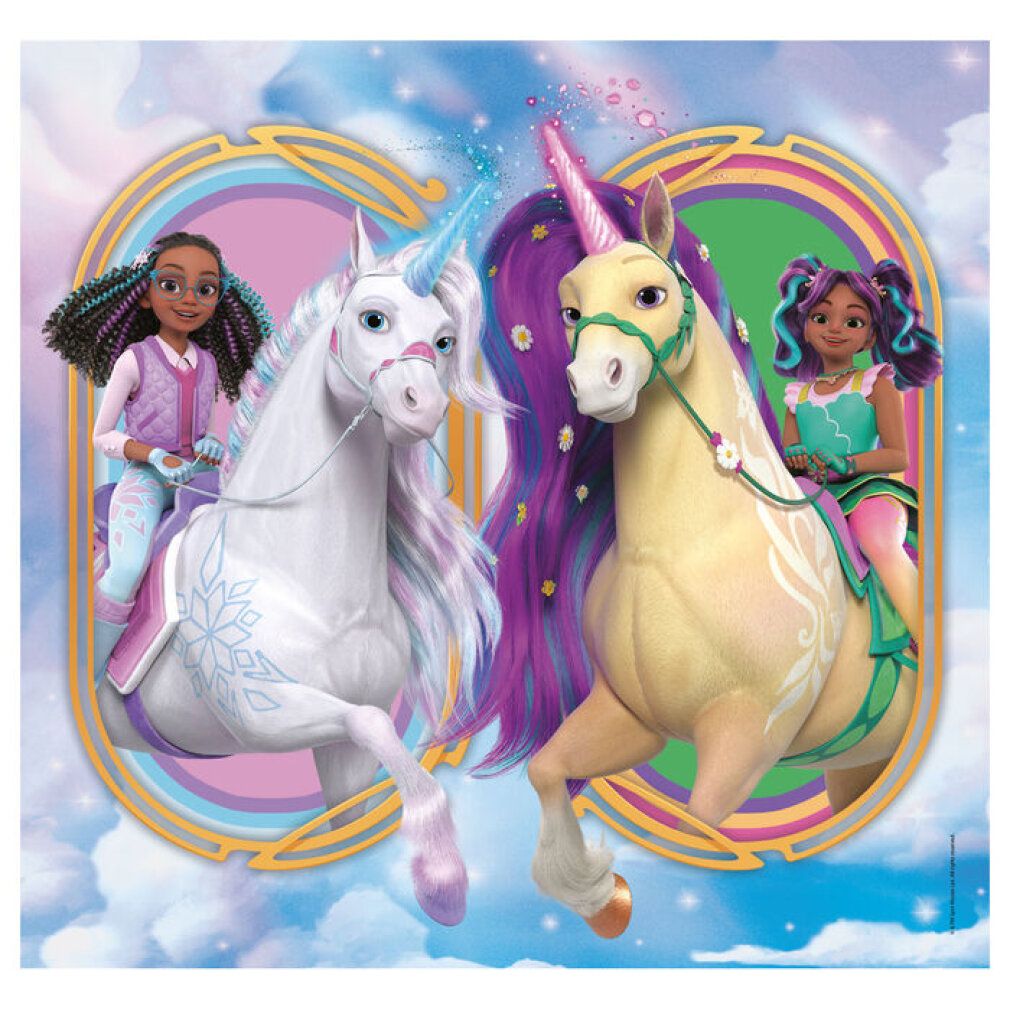 Unicorn Academy Puzzle 3x48 Stück