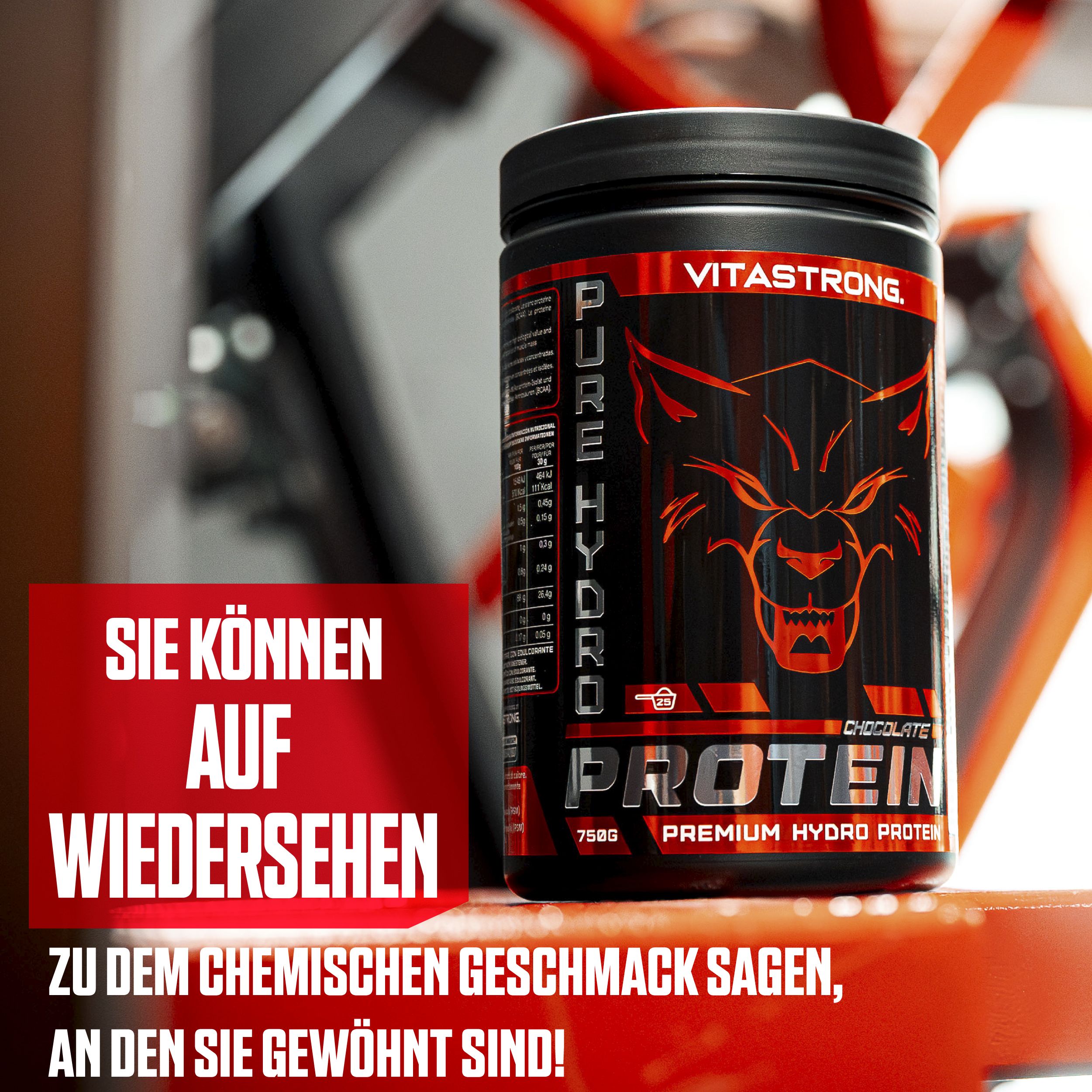 Vitastrong Pure Hydro Protein - Schokolade