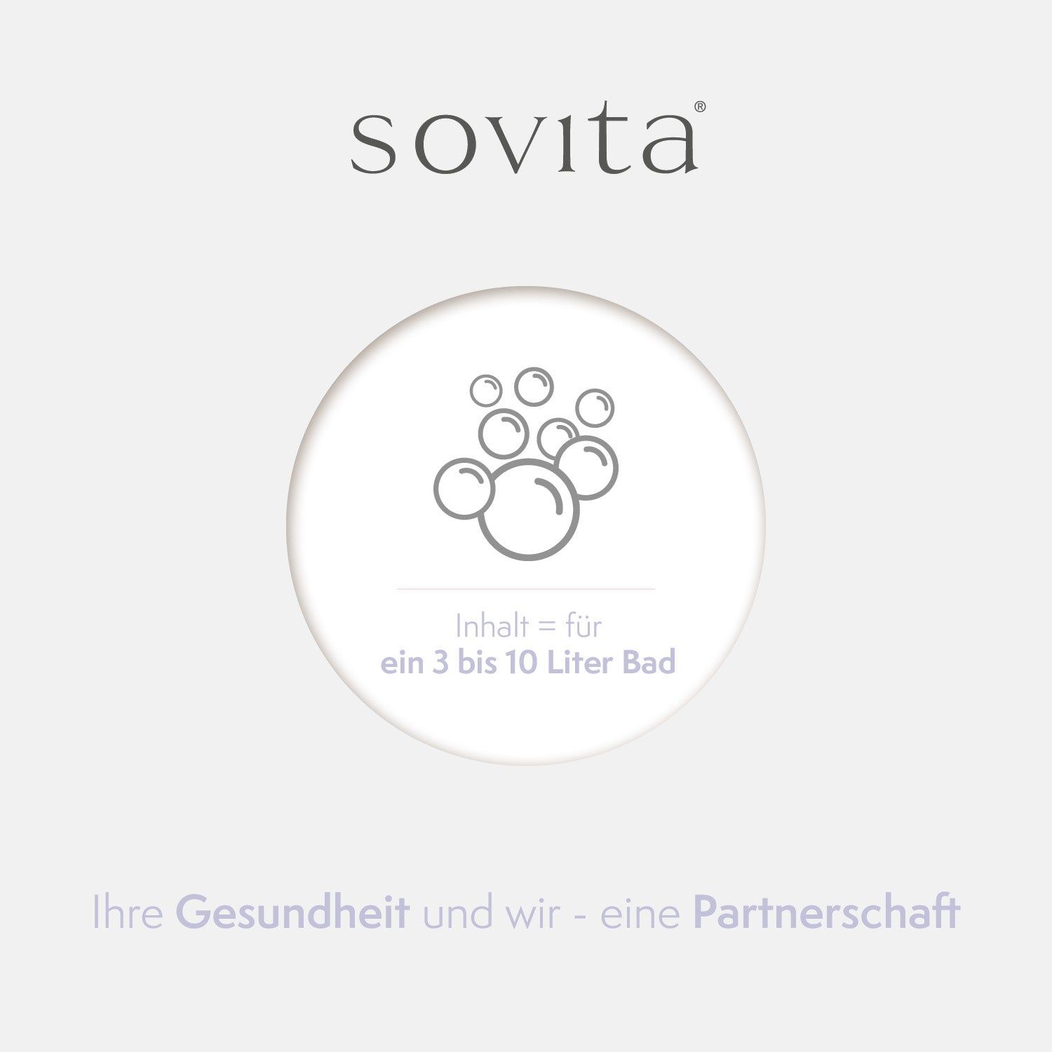 sovita Fußbadtab "Vitalität & Regeneration"