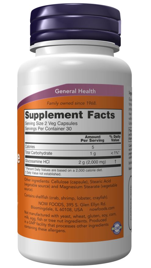 Now Foods Glucosamin 60 St