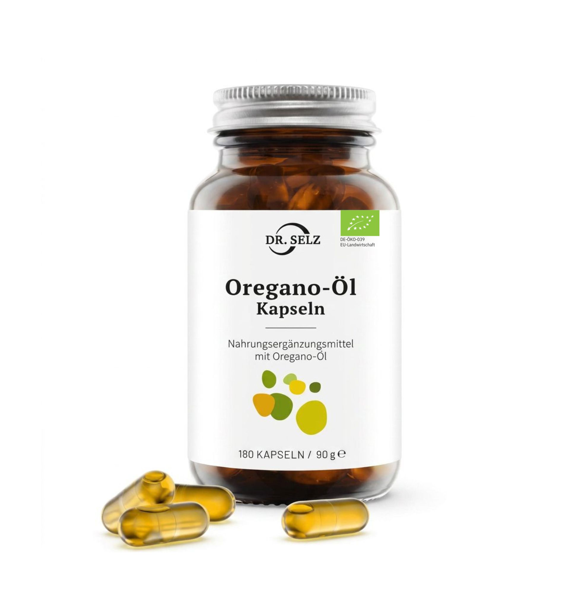 Dr. Selz Oregano-Öl Kapseln (Bio) 180 St magensaftresistente Weichkapseln