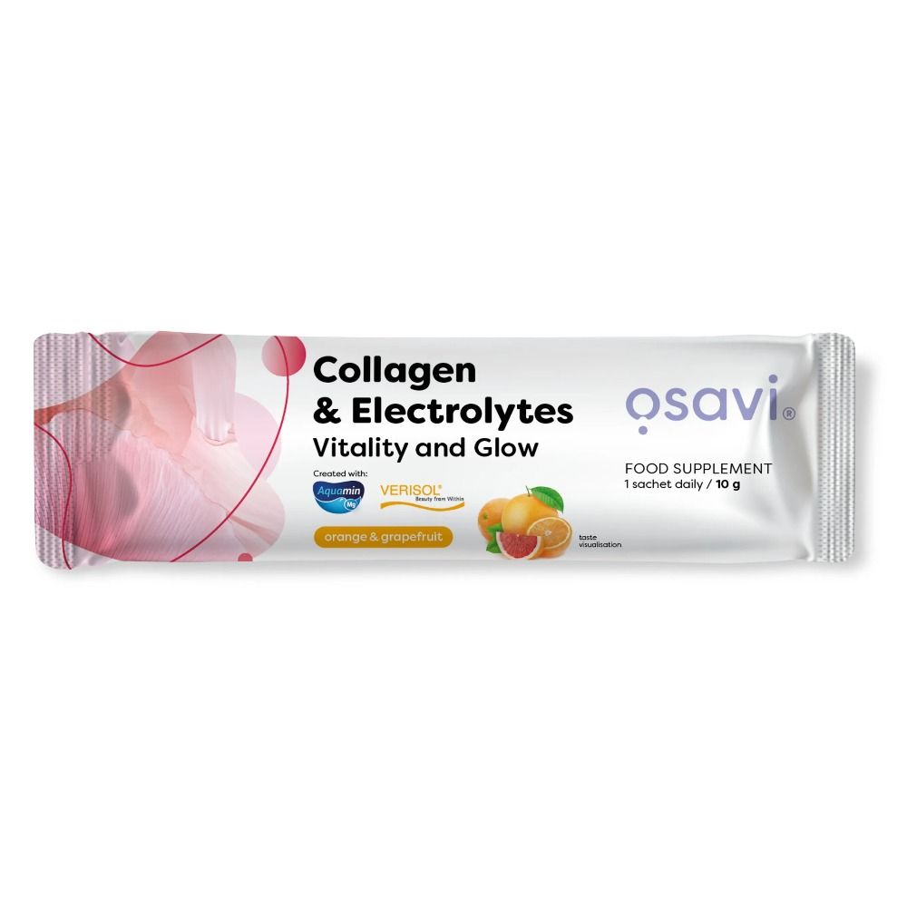 Osavi Collagen & Electrolytes Vitality and Glow, Orange Grapefruit Geschmack 10 g