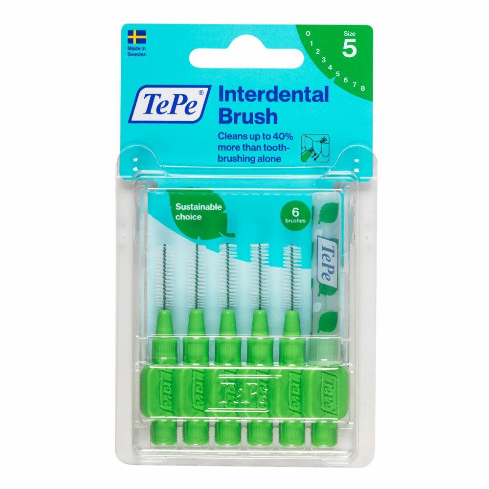 Tepe Interdentalbürsten 0,8 mm grün