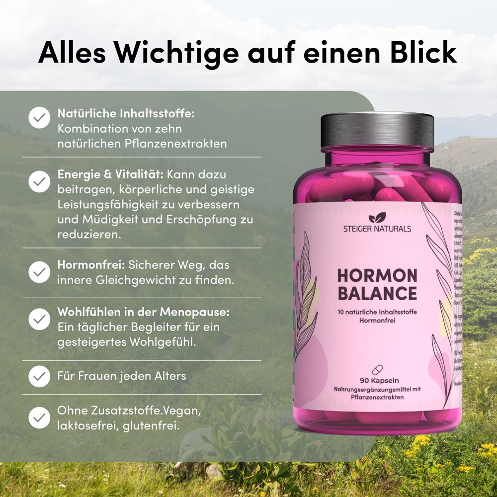 Hormon Balance - natürlicher Wechseljahre-Komplex