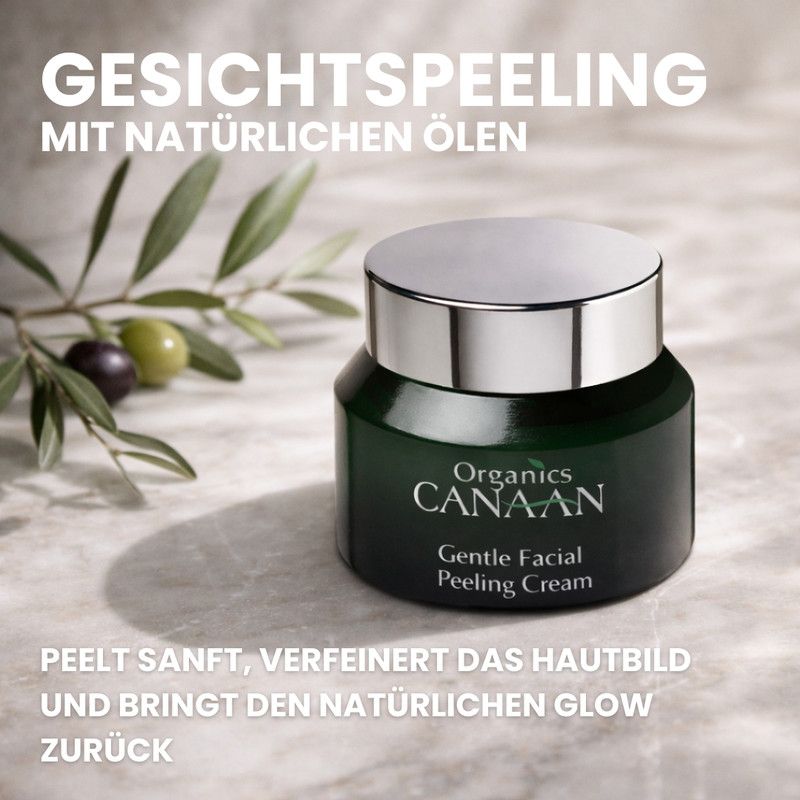 Canaan - Gesichtspeeling-Creme mit Aprikosenkernen