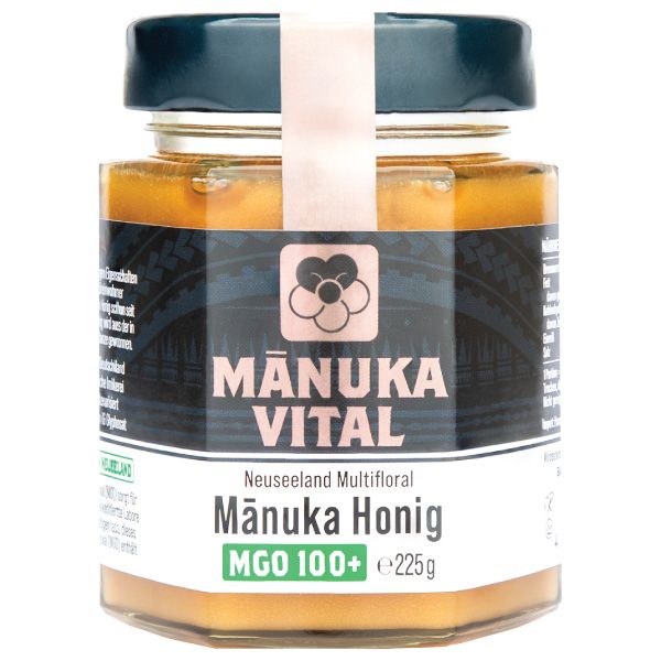 MANUKA VITAL Manuka Honig MGO 100+  - Original, zertifiziert und natürlich aus Neuseeland