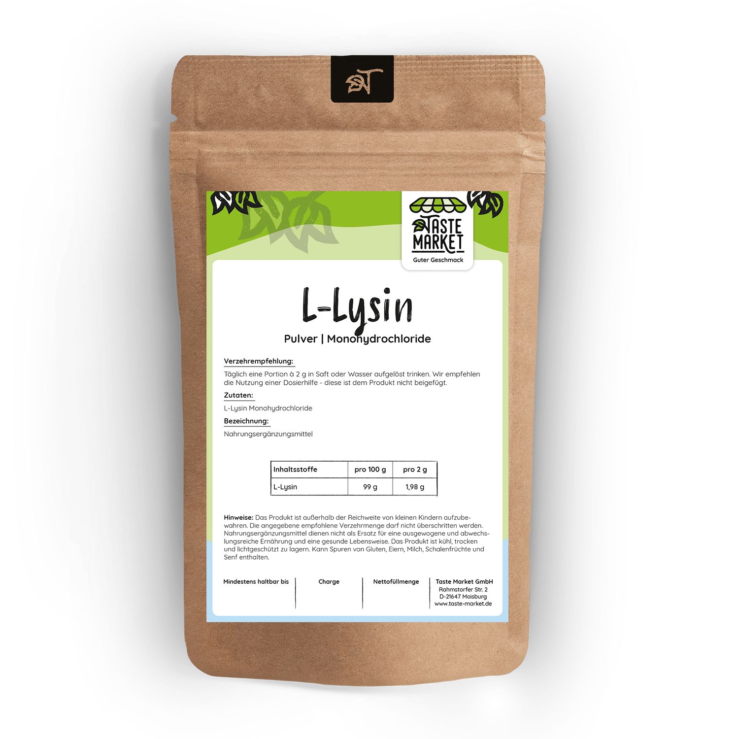 Taste Market L-Lysin