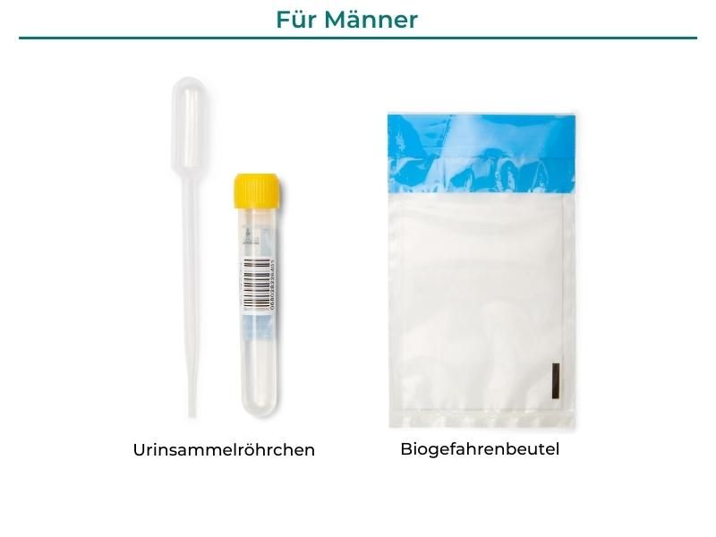 Homed-IQ Chlamydien & Gonorrhoe Test für Männer
