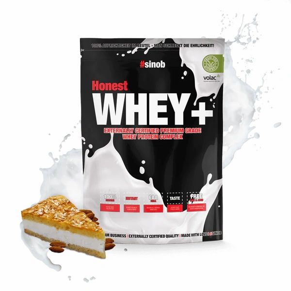 Sinob Honest Whey+ 820 g Pulver zur Herstellung einer Lösung zum Einnehmen