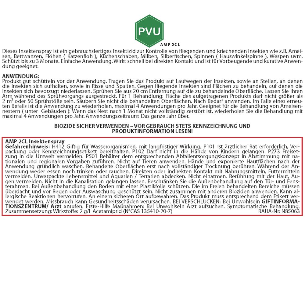 PVU Universal Insektenspray