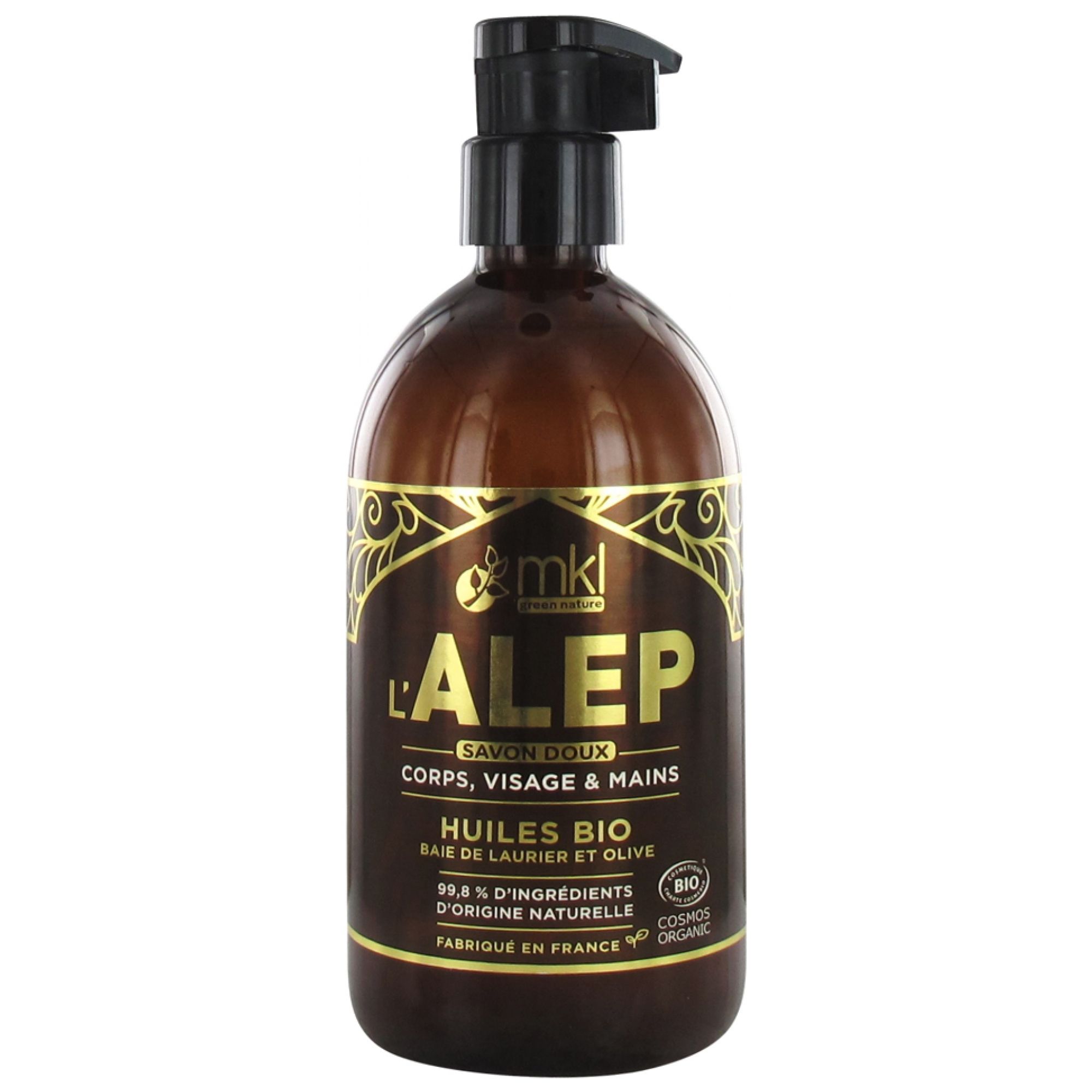 MKL Green Nature L'Alep Schmierseife Bio 500 ml 19x7,5x7,5 cm