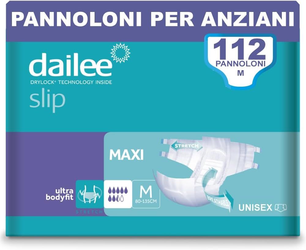 Dailee Slip Maxi Inkontinenz Windeln für Erwachsene
