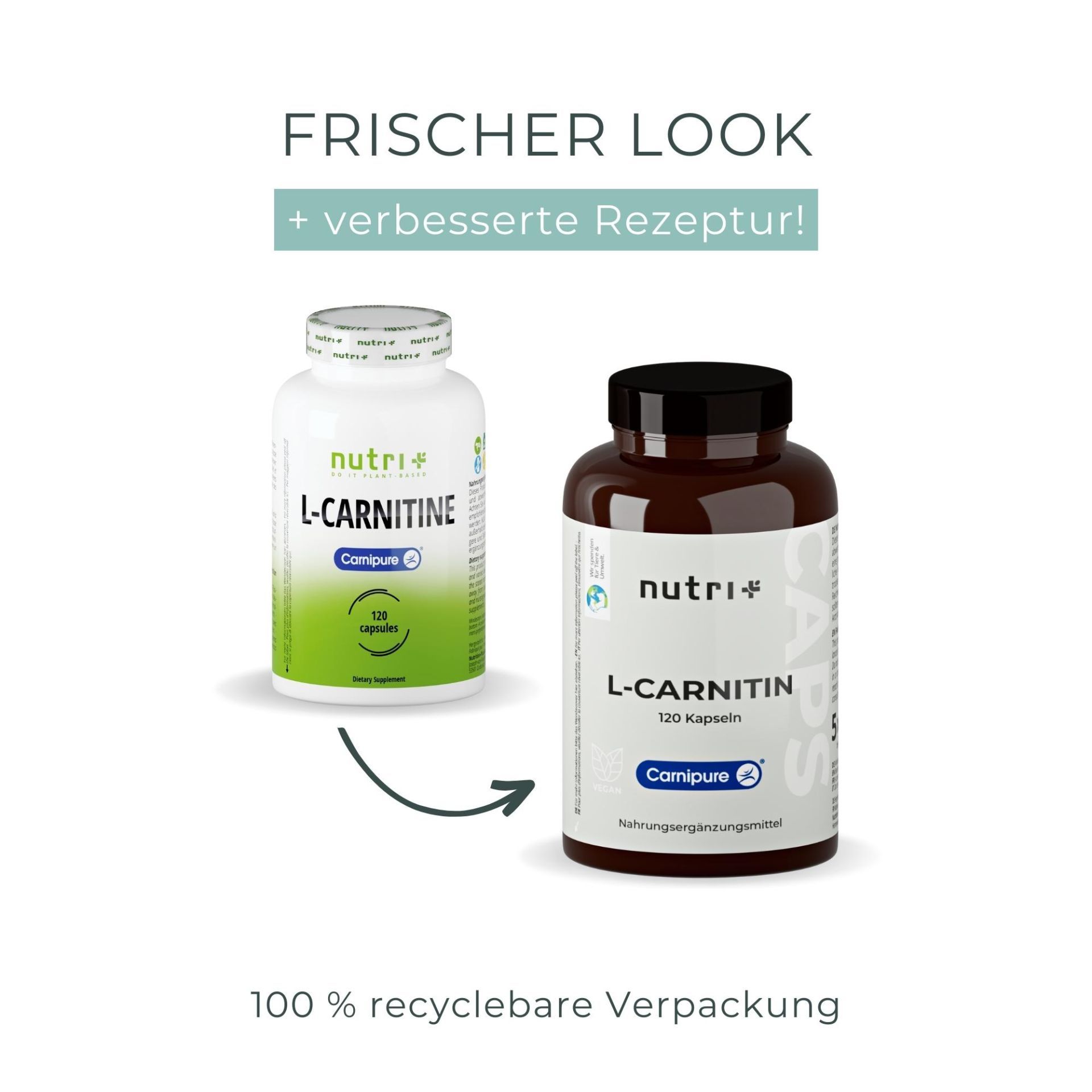 Nutri+ L-Carnitin (Carnipure®)
