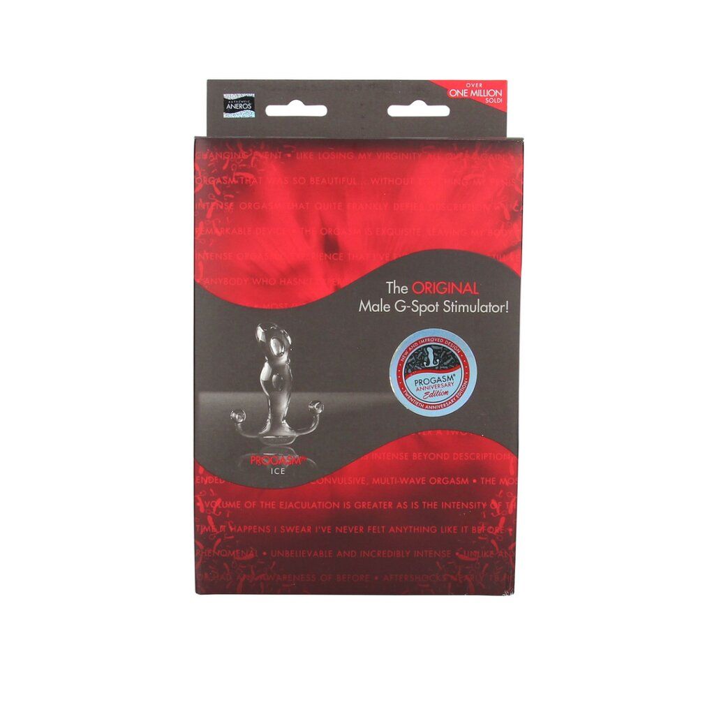 Rote Verpackung für den ANEROS Original Male G-Spot Stimulator.