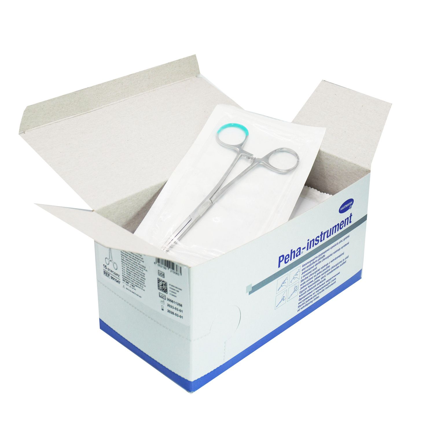 Hartmann Peha-instrument Schlauchklemme glatt – 16 cm