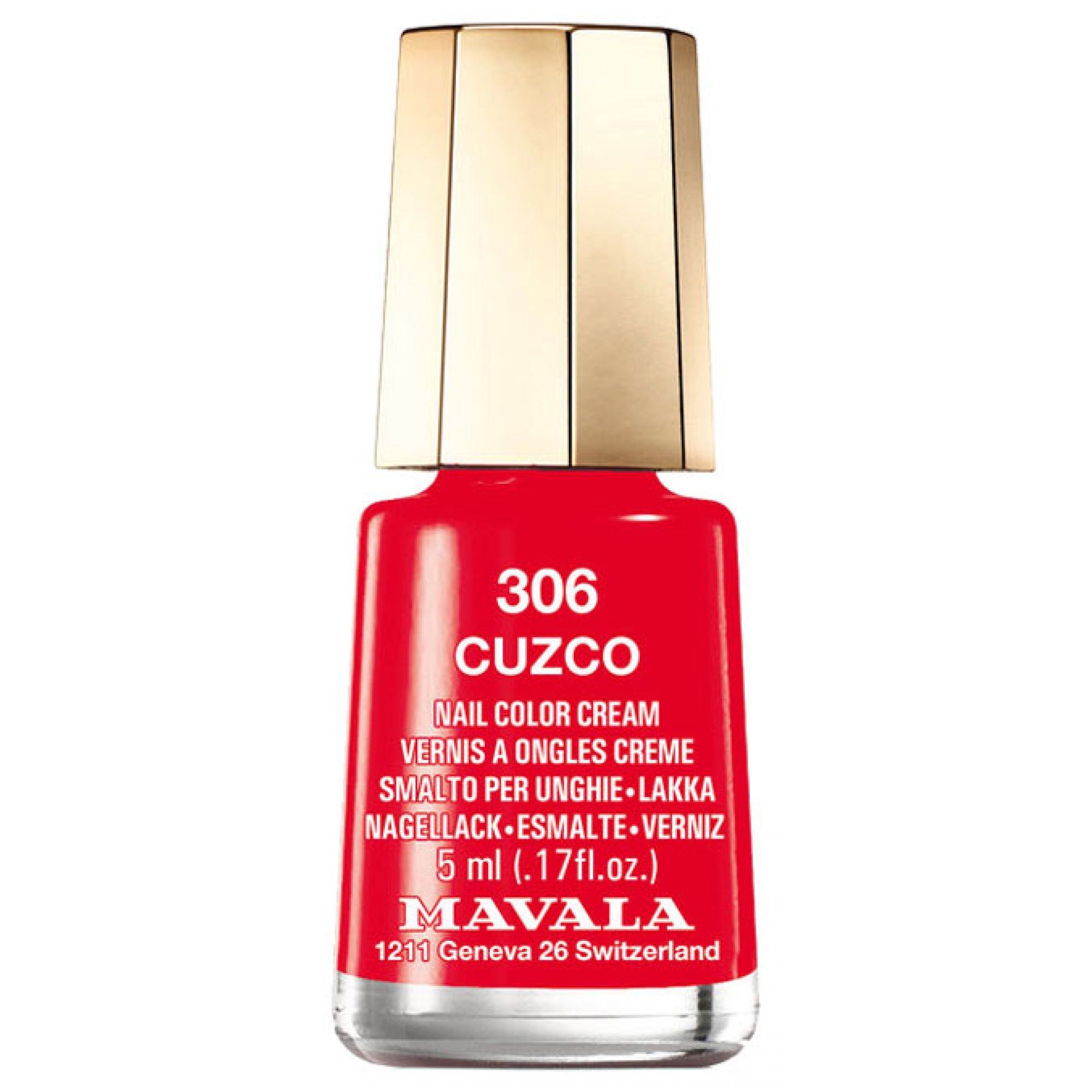Mavala Mini Color Nagellack Creme (Farbe : Rot) 5,5x2,3x2,3 cm