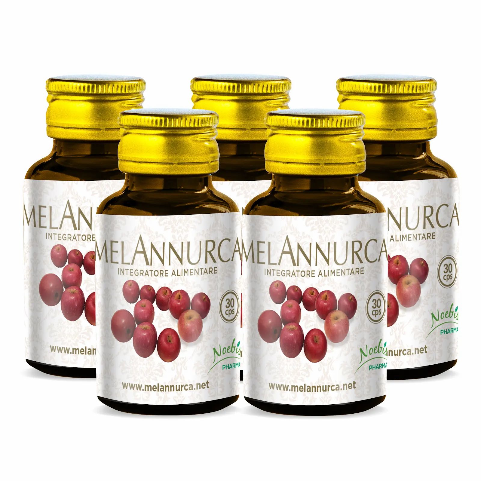 Noebis Pharma Melannurca 800 mg – 30 Capsule – Estratto di Mela Annurca